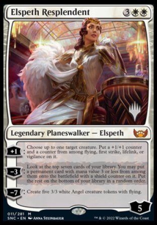 Elspeth Resplendent (Promo Pack) [Streets of New Capenna Promos] | Yard's Games Ltd