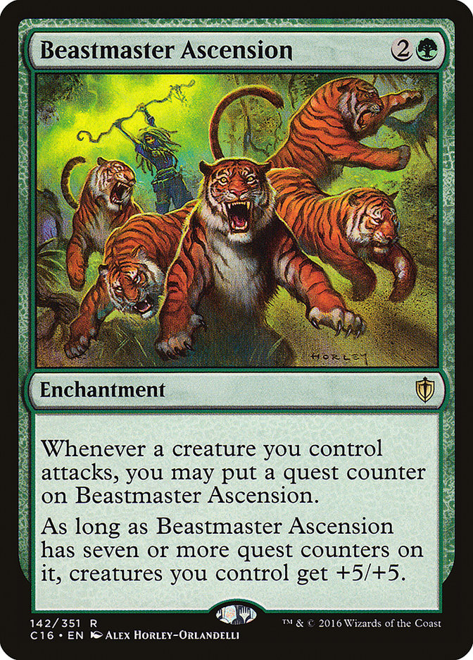 Beastmaster Ascension [Commander 2016] | Yard's Games Ltd