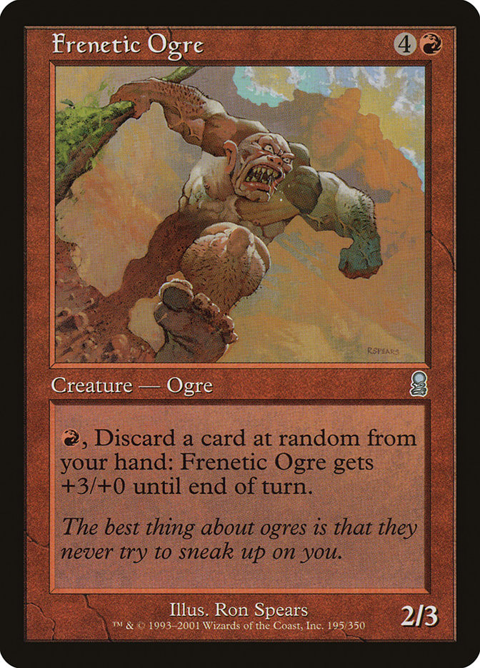 Frenetic Ogre [Odyssey] | Yard's Games Ltd