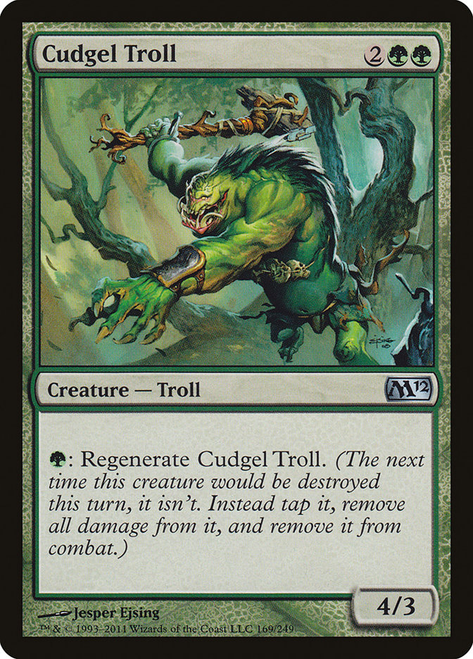 Cudgel Troll [Magic 2012] | Yard's Games Ltd