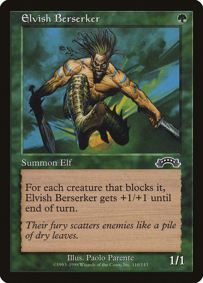Elvish Berserker [Exodus] | Yard's Games Ltd