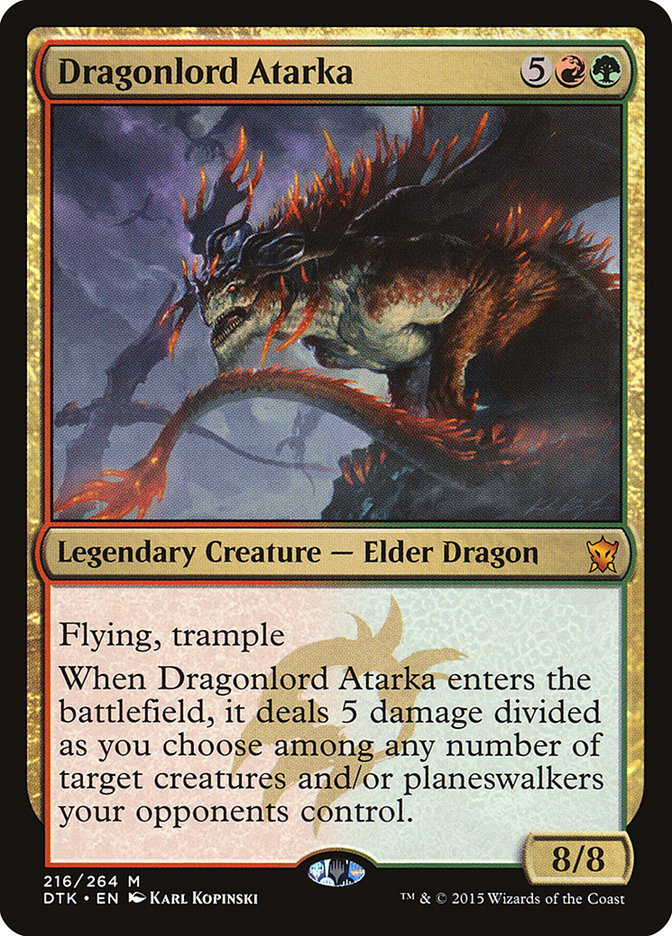 Dragonlord Atarka [Dragons of Tarkir] | Yard's Games Ltd