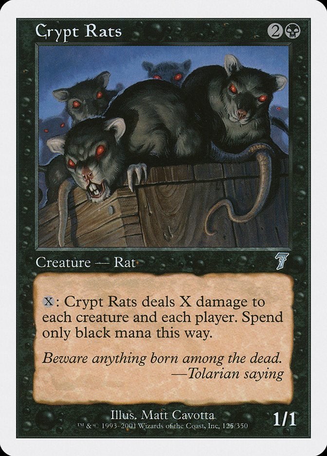 Crypt Rats [Seventh Edition] | Yard's Games Ltd