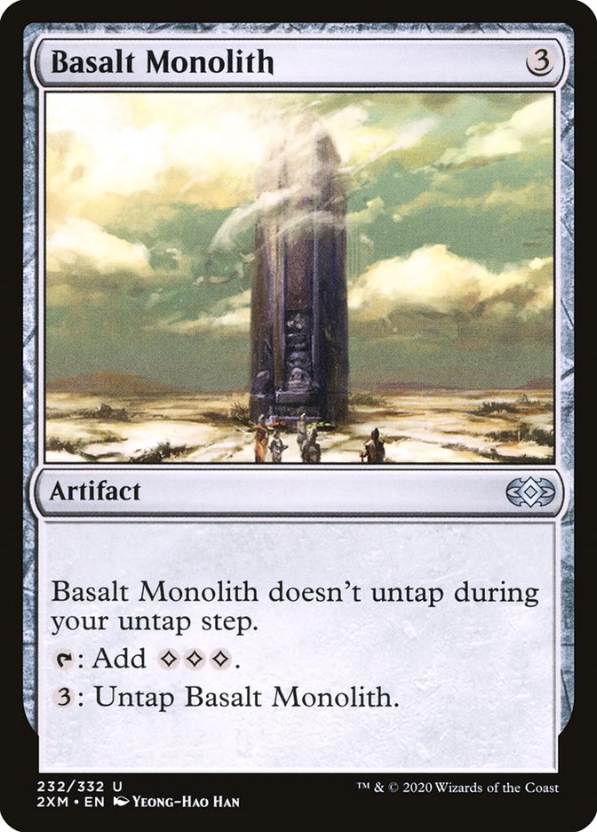 Basalt Monolith [Double Masters] | Yard's Games Ltd