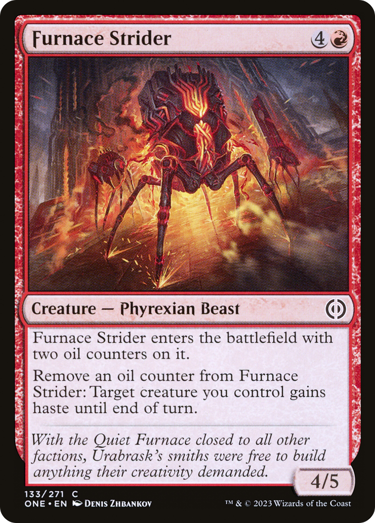 Furnace Strider [Phyrexia: All Will Be One] | Yard's Games Ltd