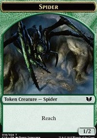 Spider // Dragon Double-Sided Token [Commander 2015 Tokens] | Yard's Games Ltd