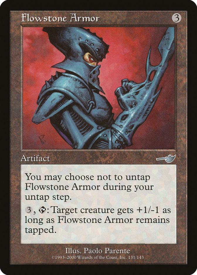Flowstone Armor [Nemesis] | Yard's Games Ltd