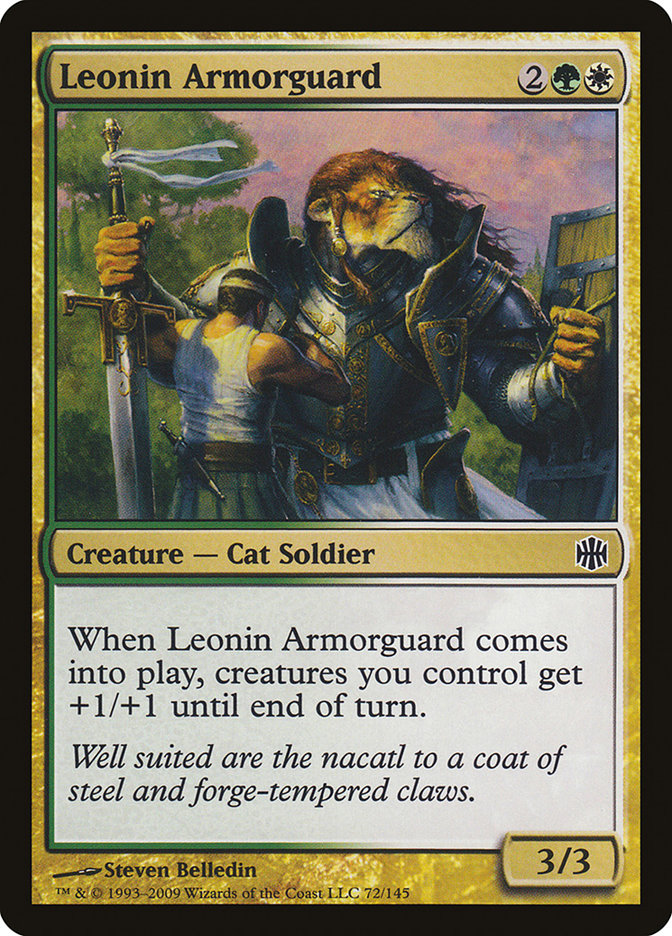 Leonin Armorguard [Alara Reborn] | Yard's Games Ltd