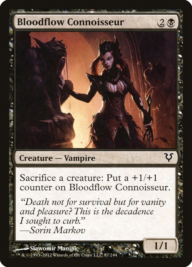Bloodflow Connoisseur [Avacyn Restored] | Yard's Games Ltd