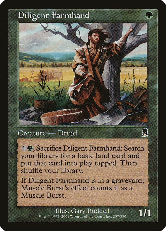 Diligent Farmhand [Odyssey] | Yard's Games Ltd
