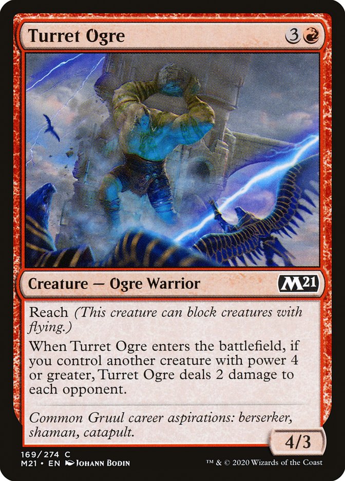 Turret Ogre [Core Set 2021] | Yard's Games Ltd