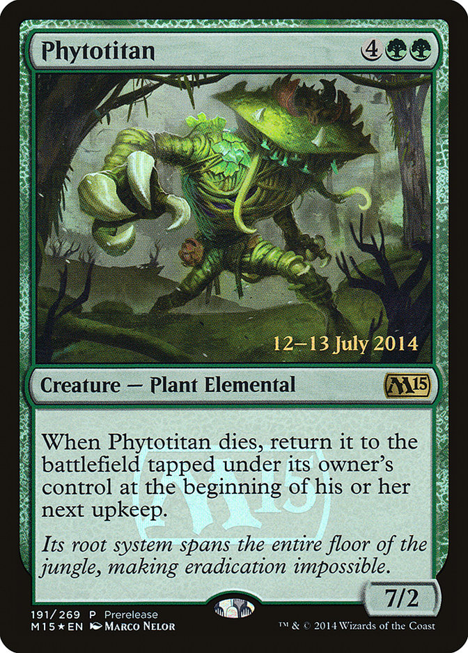 Phytotitan [Magic 2015 Prerelease Promos] | Yard's Games Ltd
