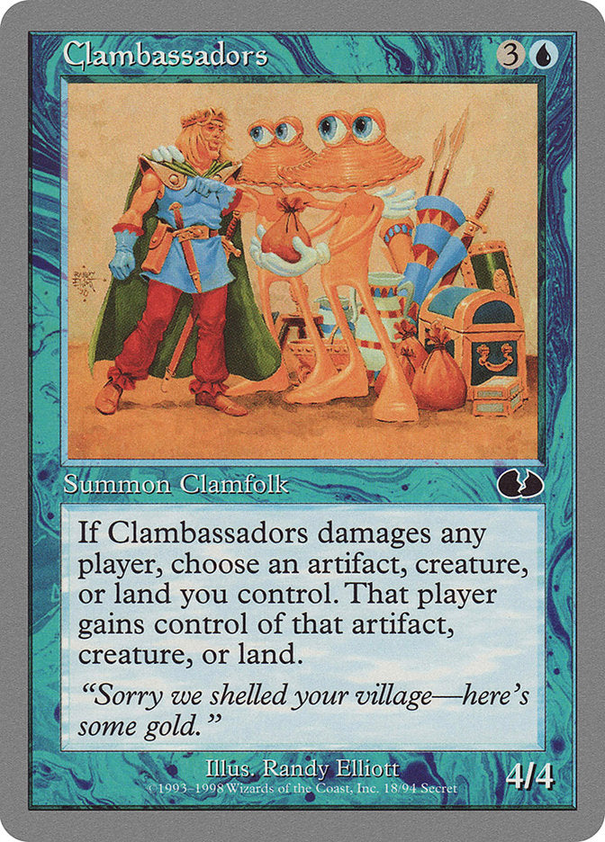 Clambassadors [Unglued] | Yard's Games Ltd