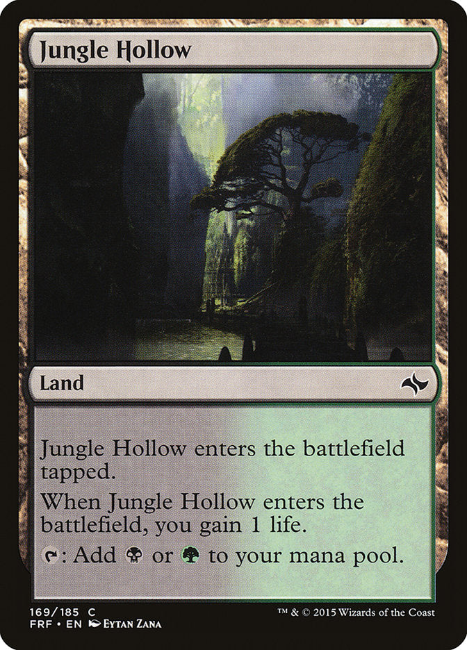 Jungle Hollow [Fate Reforged] | Yard's Games Ltd