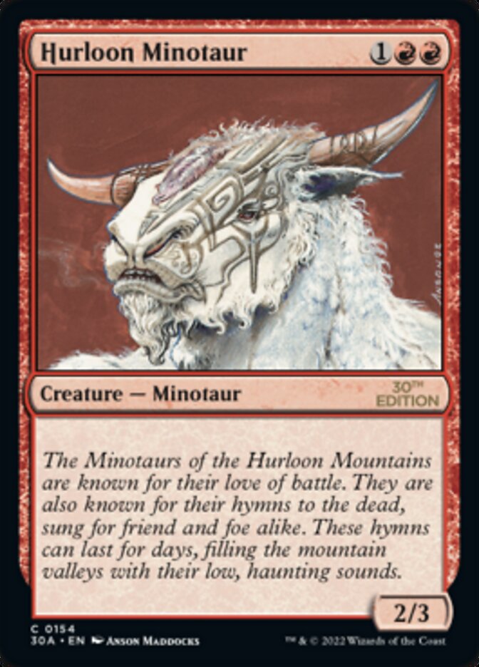 Hurloon Minotaur [30th Anniversary Edition] | Yard's Games Ltd