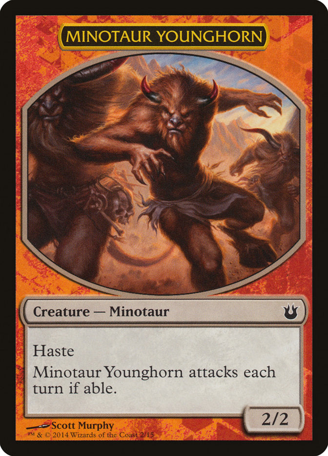 Minotaur Younghorn [Born of the Gods Battle the Horde] | Yard's Games Ltd