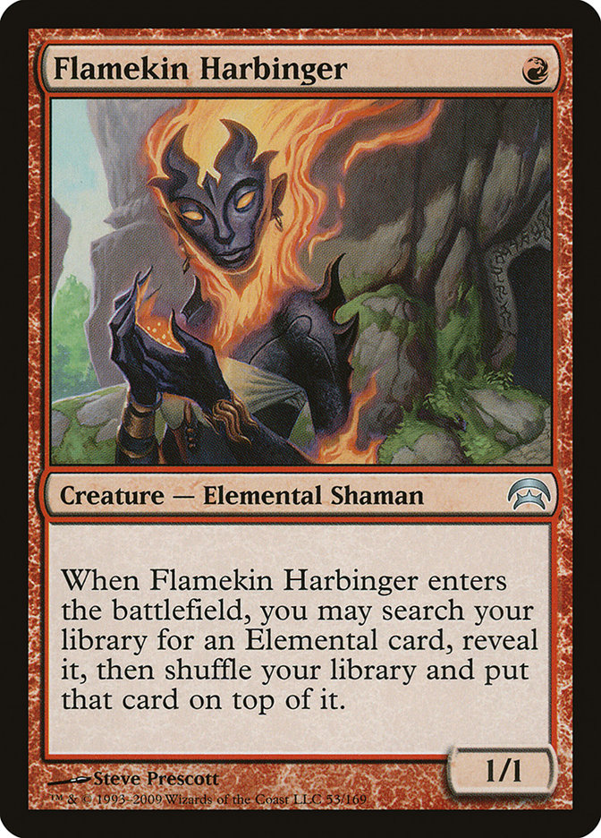 Flamekin Harbinger [Planechase] | Yard's Games Ltd