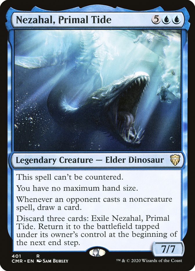 Nezahal, Primal Tide [Commander Legends] | Yard's Games Ltd