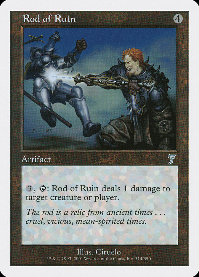Rod of Ruin [Seventh Edition] | Yard's Games Ltd