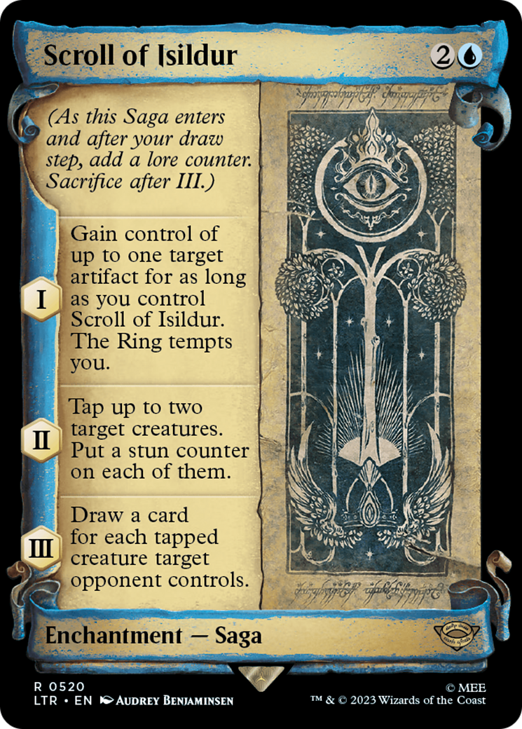 Scroll of Isildur [The Lord of the Rings: Tales of Middle-Earth Showcase Scrolls] | Yard's Games Ltd