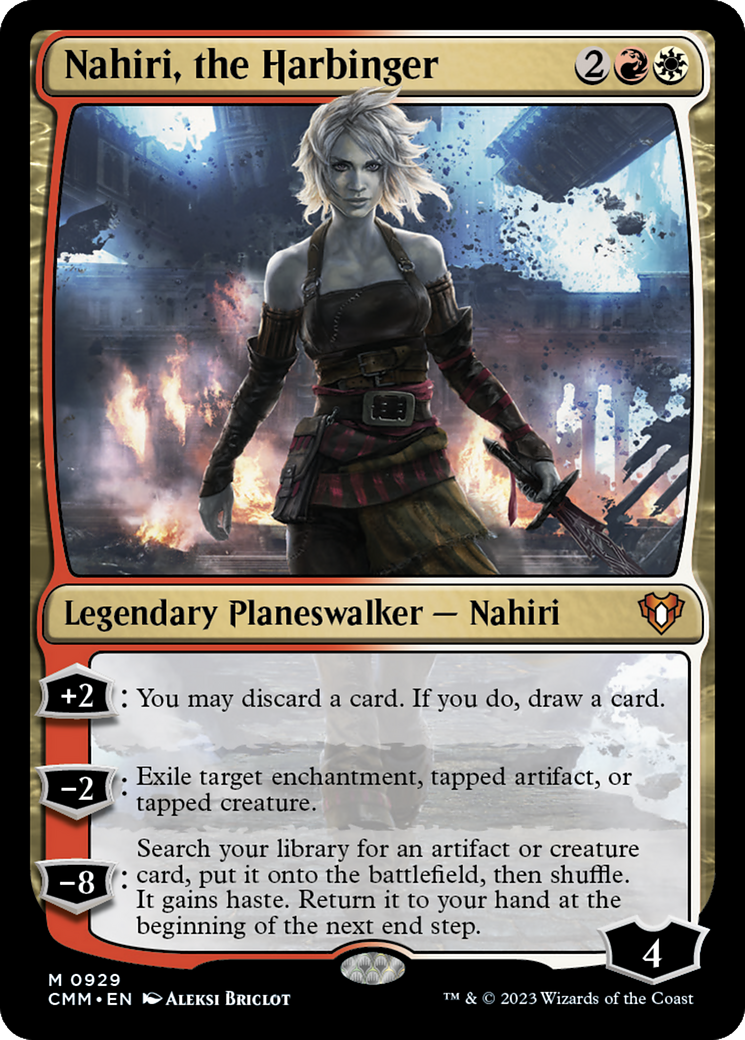 Nahiri, the Harbinger [Commander Masters] | Yard's Games Ltd