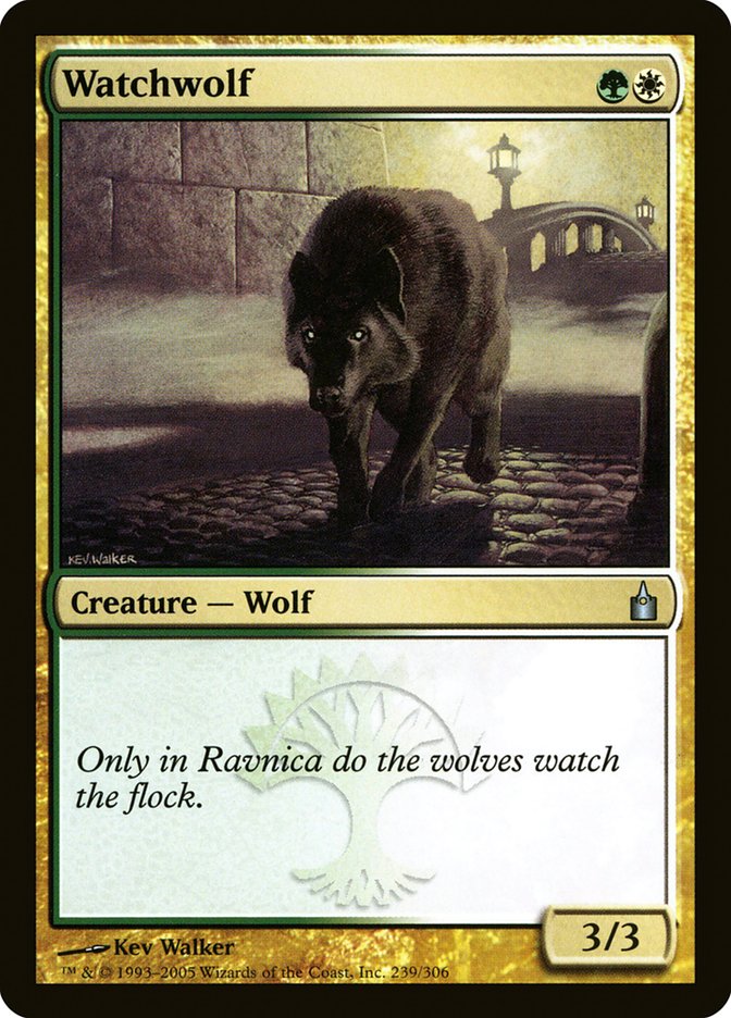 Watchwolf [Ravnica: City of Guilds] | Yard's Games Ltd