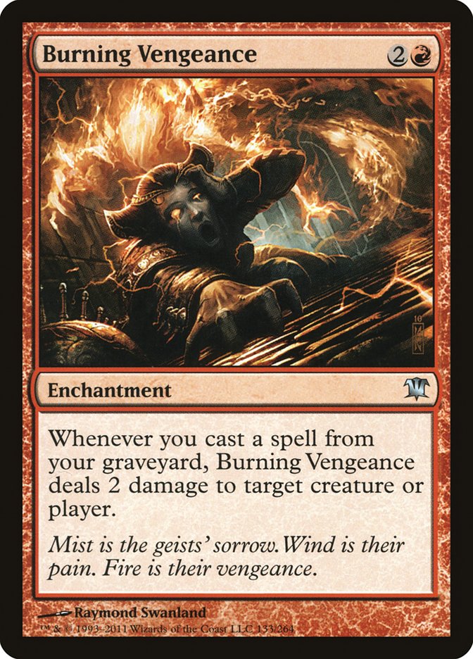 Burning Vengeance [Innistrad] | Yard's Games Ltd