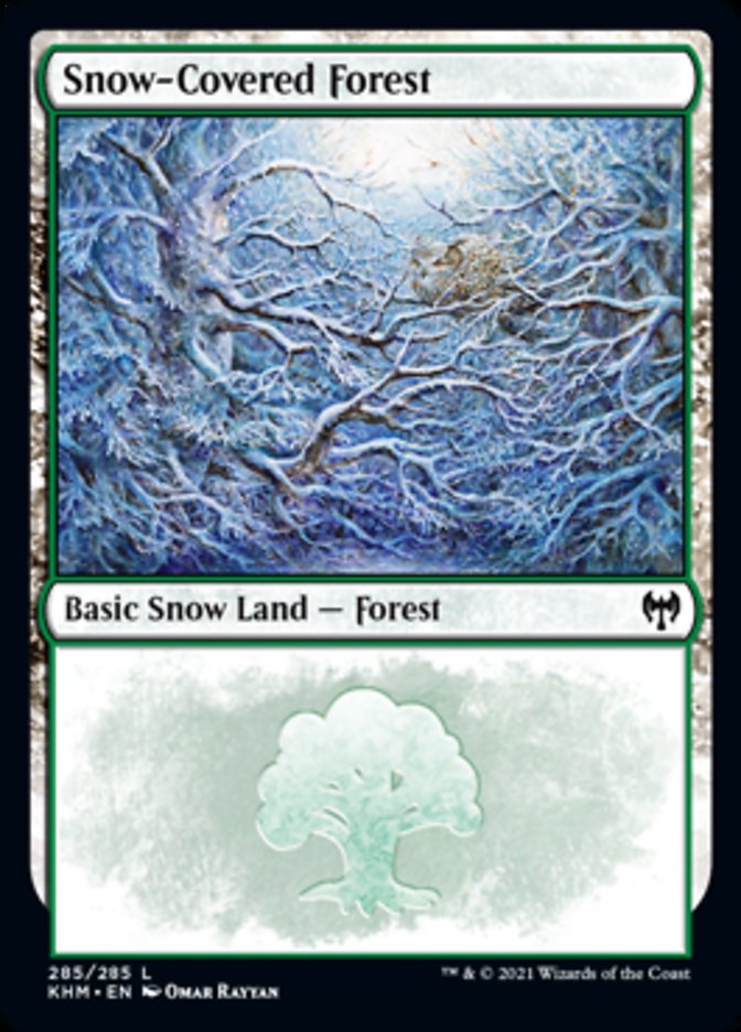 Snow-Covered Forest (285) [Kaldheim] | Yard's Games Ltd