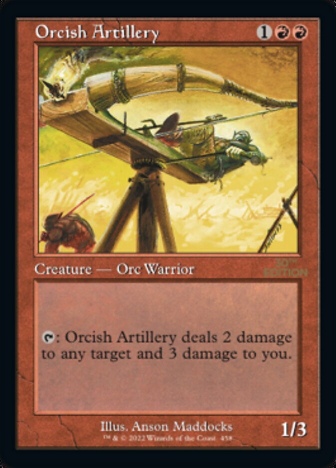 Orcish Artillery (Retro) [30th Anniversary Edition] | Yard's Games Ltd