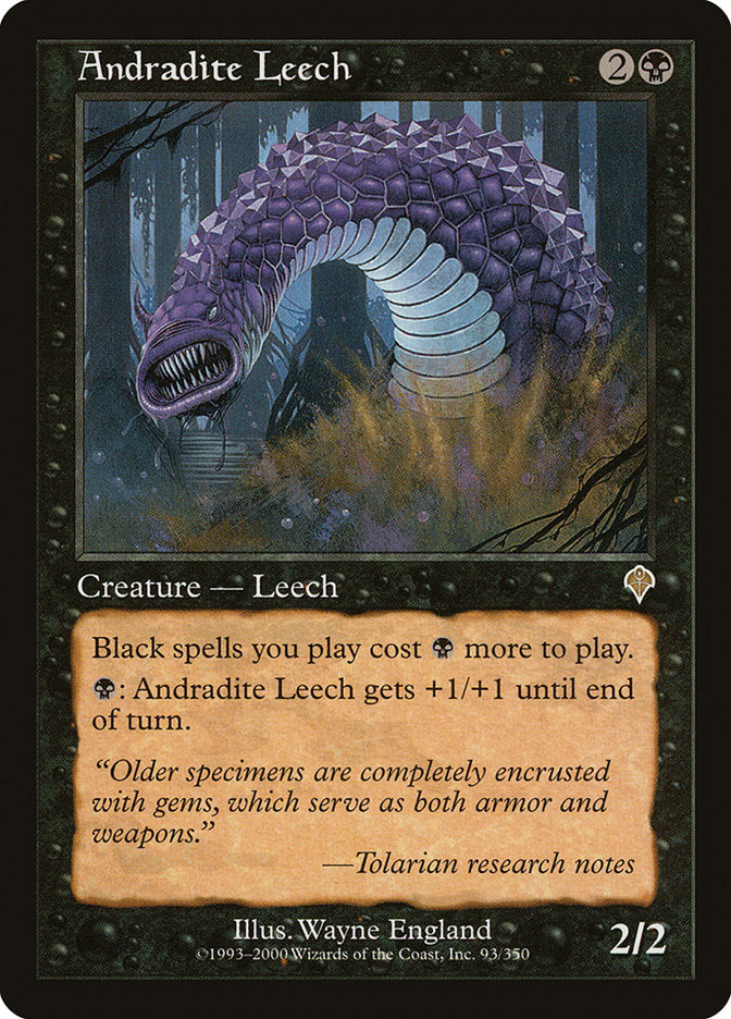 Andradite Leech [Invasion] | Yard's Games Ltd