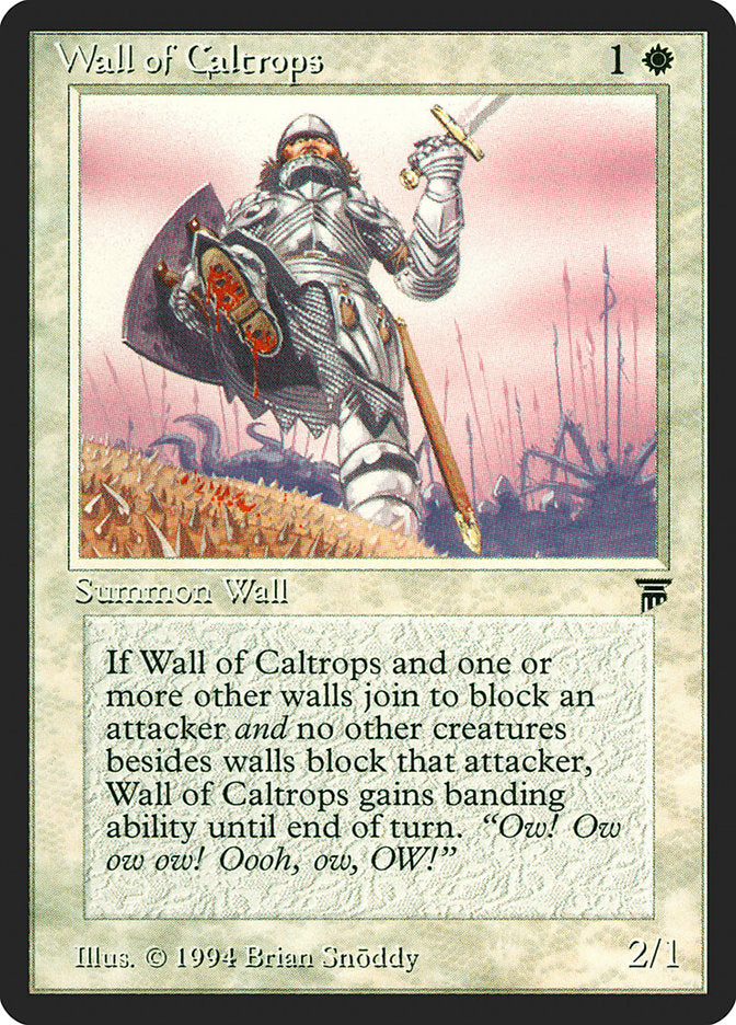Wall of Caltrops [Legends] | Yard's Games Ltd