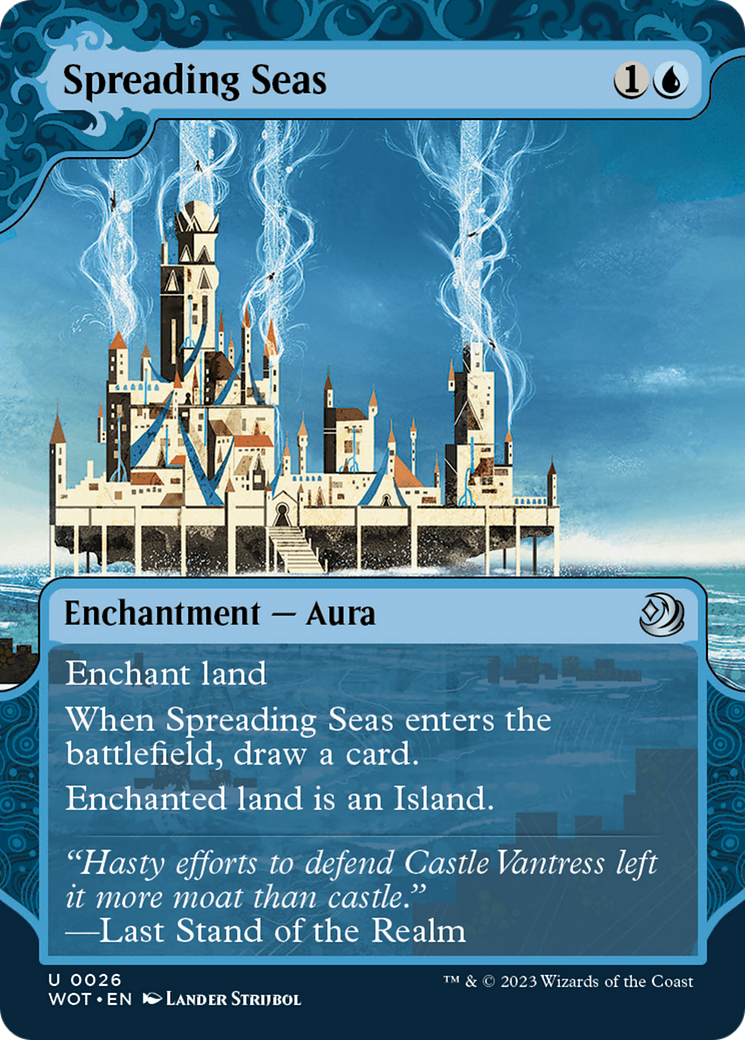Spreading Seas [Wilds of Eldraine: Enchanting Tales] | Yard's Games Ltd