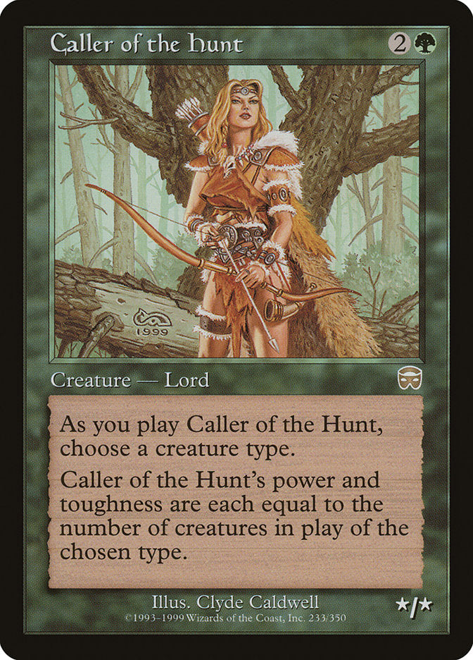 Caller of the Hunt [Mercadian Masques] | Yard's Games Ltd