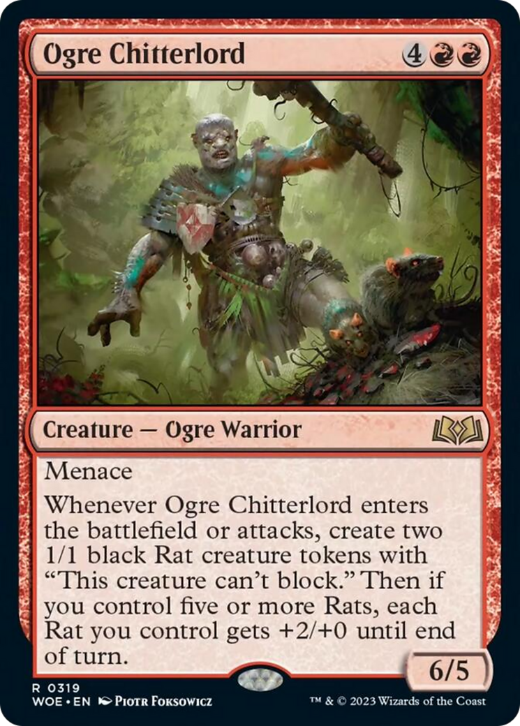 Ogre Chitterlord [Wilds of Eldraine] | Yard's Games Ltd