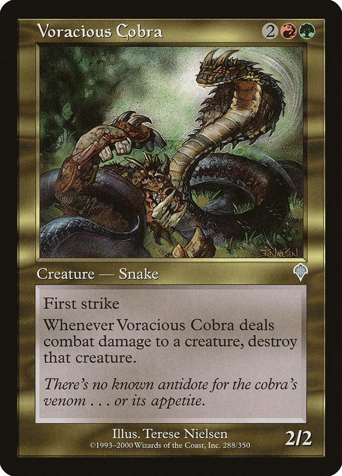Voracious Cobra [Invasion] | Yard's Games Ltd