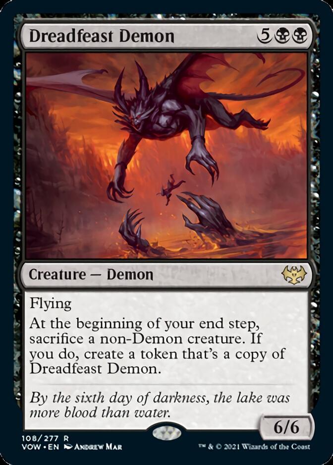 Dreadfeast Demon [Innistrad: Crimson Vow] | Yard's Games Ltd