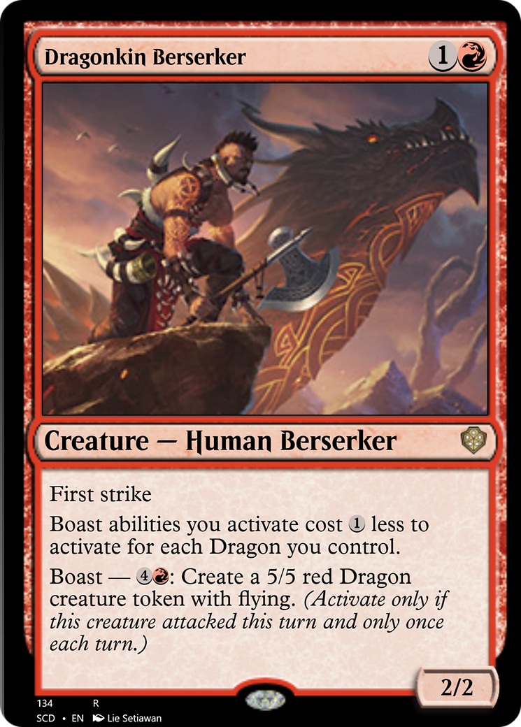 Dragonkin Berserker [Starter Commander Decks] | Yard's Games Ltd