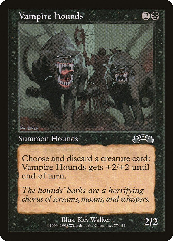 Vampire Hounds [Exodus] | Yard's Games Ltd