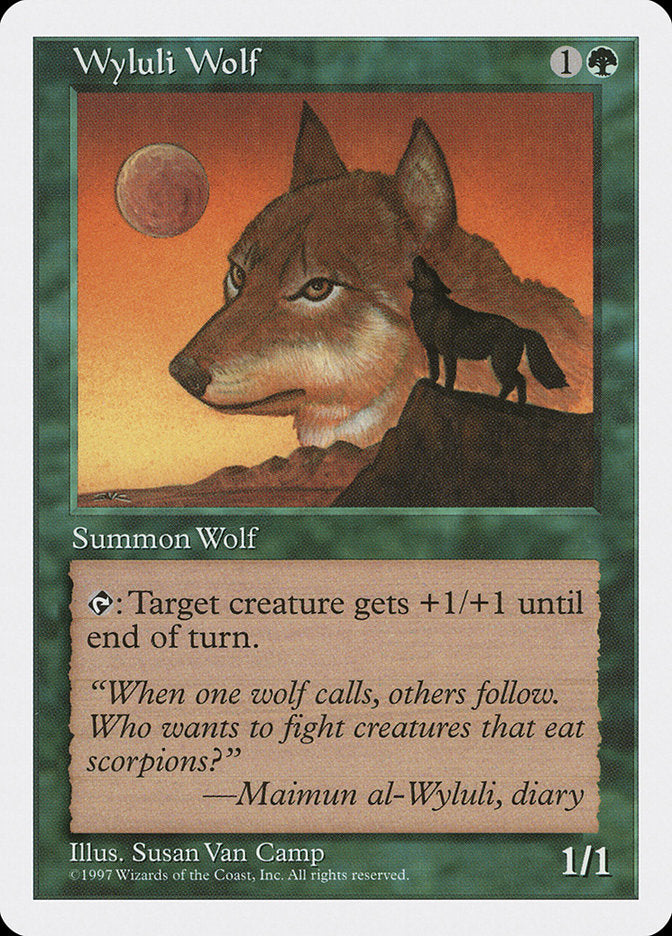 Wyluli Wolf [Fifth Edition] | Yard's Games Ltd