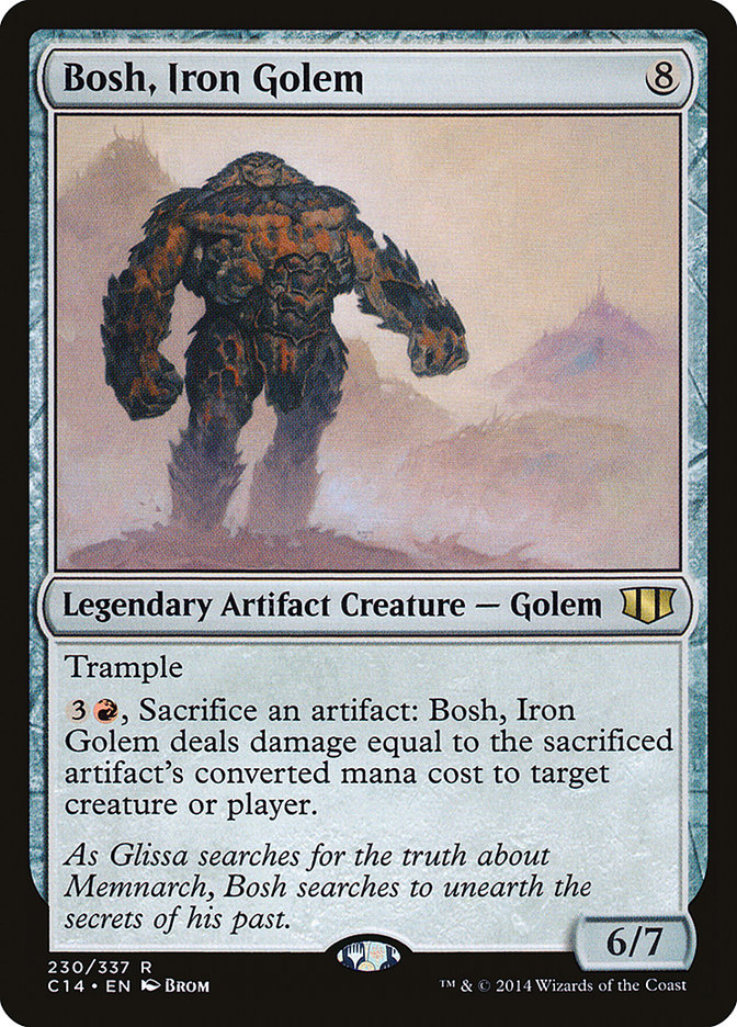 Bosh, Iron Golem [Commander 2014] | Yard's Games Ltd