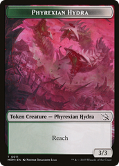 Phyrexian Myr // Phyrexian Hydra (11) Double-Sided Token [March of the Machine Tokens] | Yard's Games Ltd