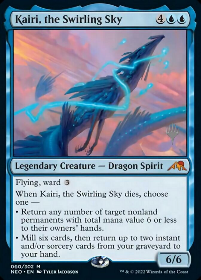 Kairi, the Swirling Sky (Promo Pack) [Kamigawa: Neon Dynasty Promos] | Yard's Games Ltd