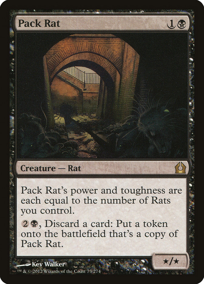 Pack Rat [Return to Ravnica] | Yard's Games Ltd