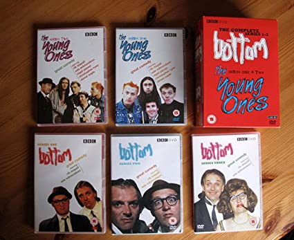Bottom series 1-3 The Young Ones series 1+2 - DVD