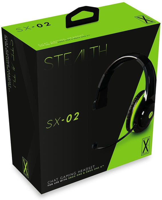 SX02 STEALTH Mono Gaming Headset