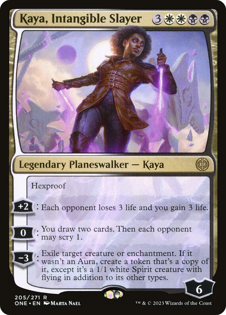 Kaya, Intangible Slayer [Phyrexia: All Will Be One] | Yard's Games Ltd