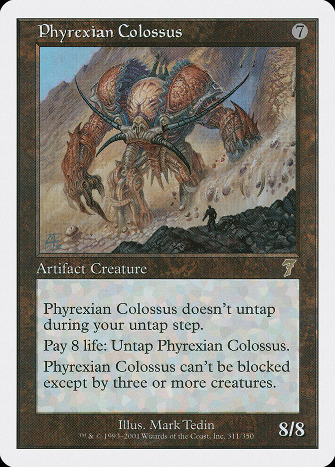 Phyrexian Colossus [Seventh Edition] | Yard's Games Ltd