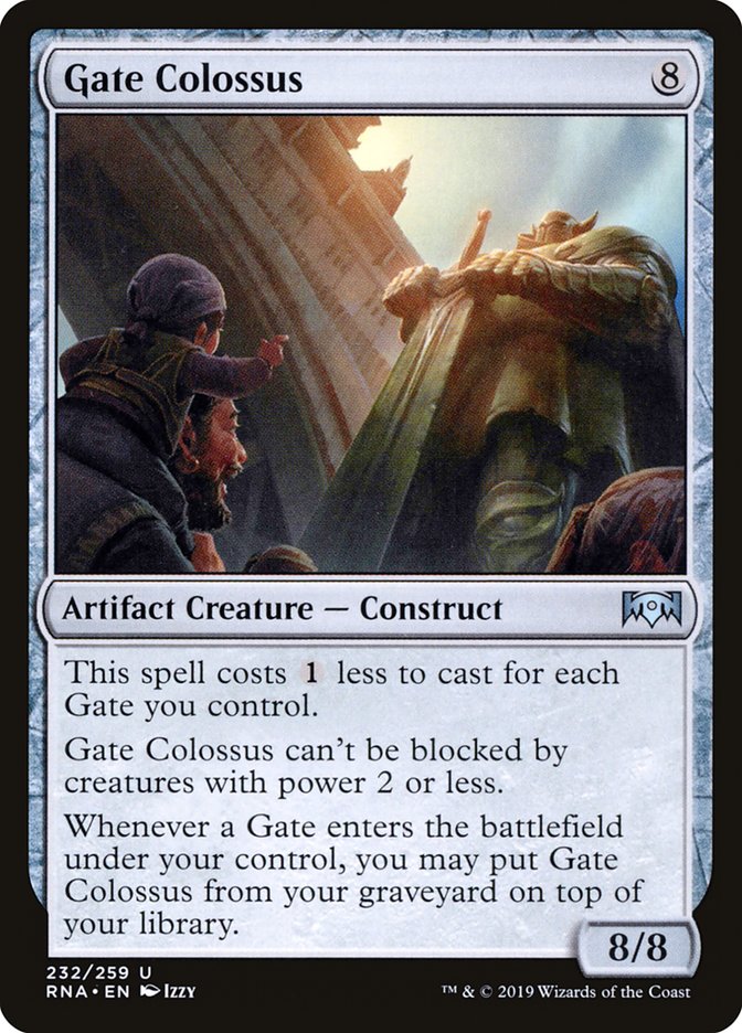 Gate Colossus [Ravnica Allegiance] | Yard's Games Ltd