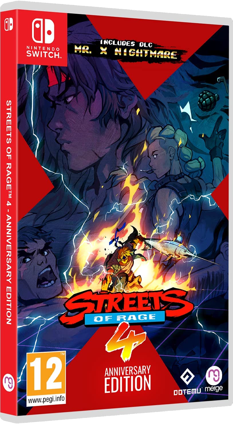 Streets Of Rage 4 - Anniversary Edition Switch | Yard's Games Ltd