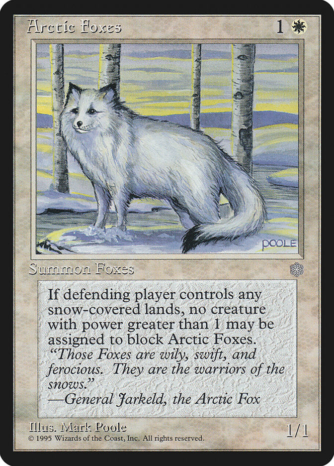 Arctic Foxes [Ice Age] | Yard's Games Ltd
